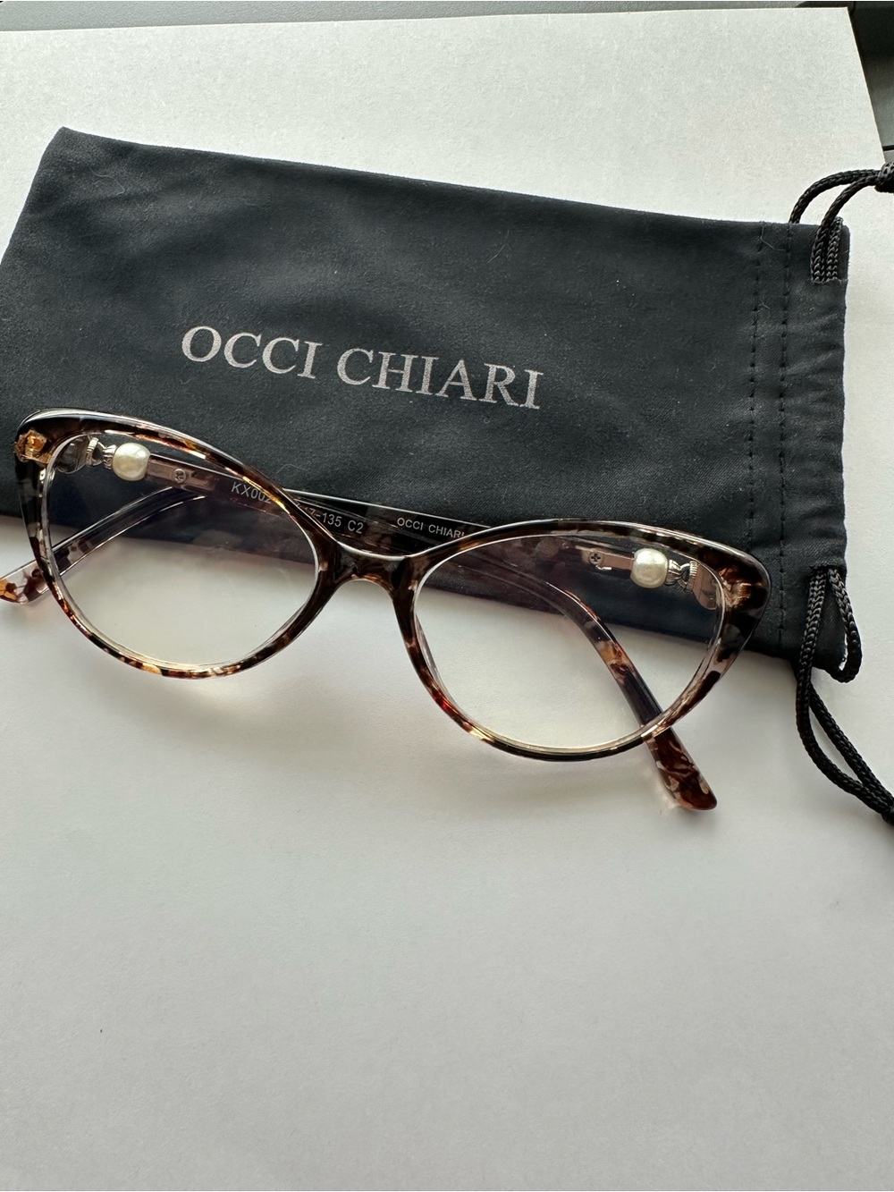 Women's Tortoise Cat Eye Glasses - clear lenses